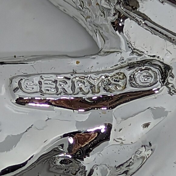 Vintage Signed Gerrys Silver Tone Leaf Brooch Pin - Picture 2 of 3